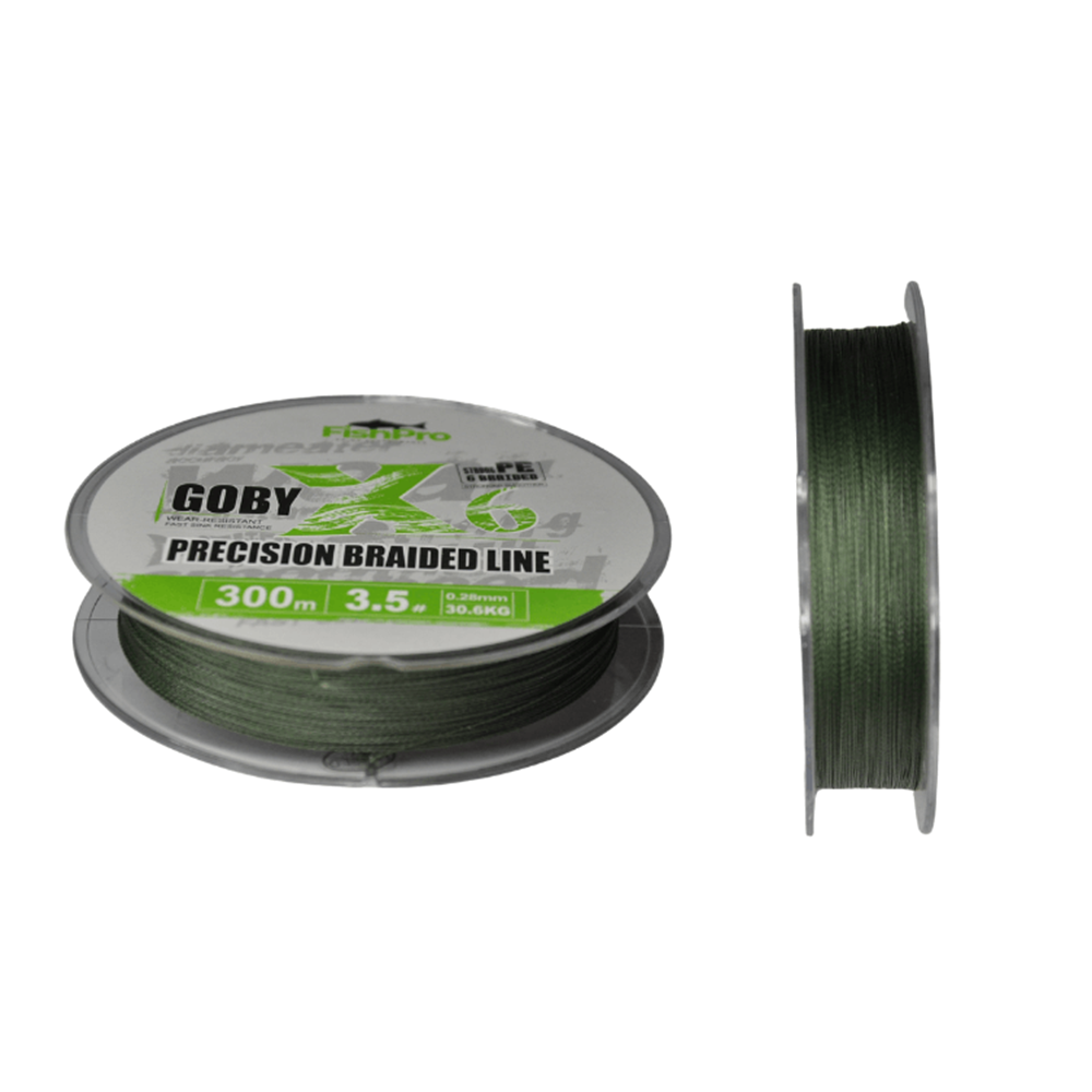 FishPro Goby 300m X6 Dark Green İp Misina