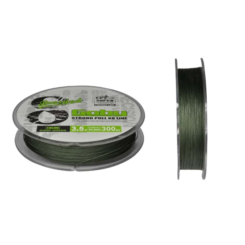FishPro Goby 300m X8 Dark Green İp Misina