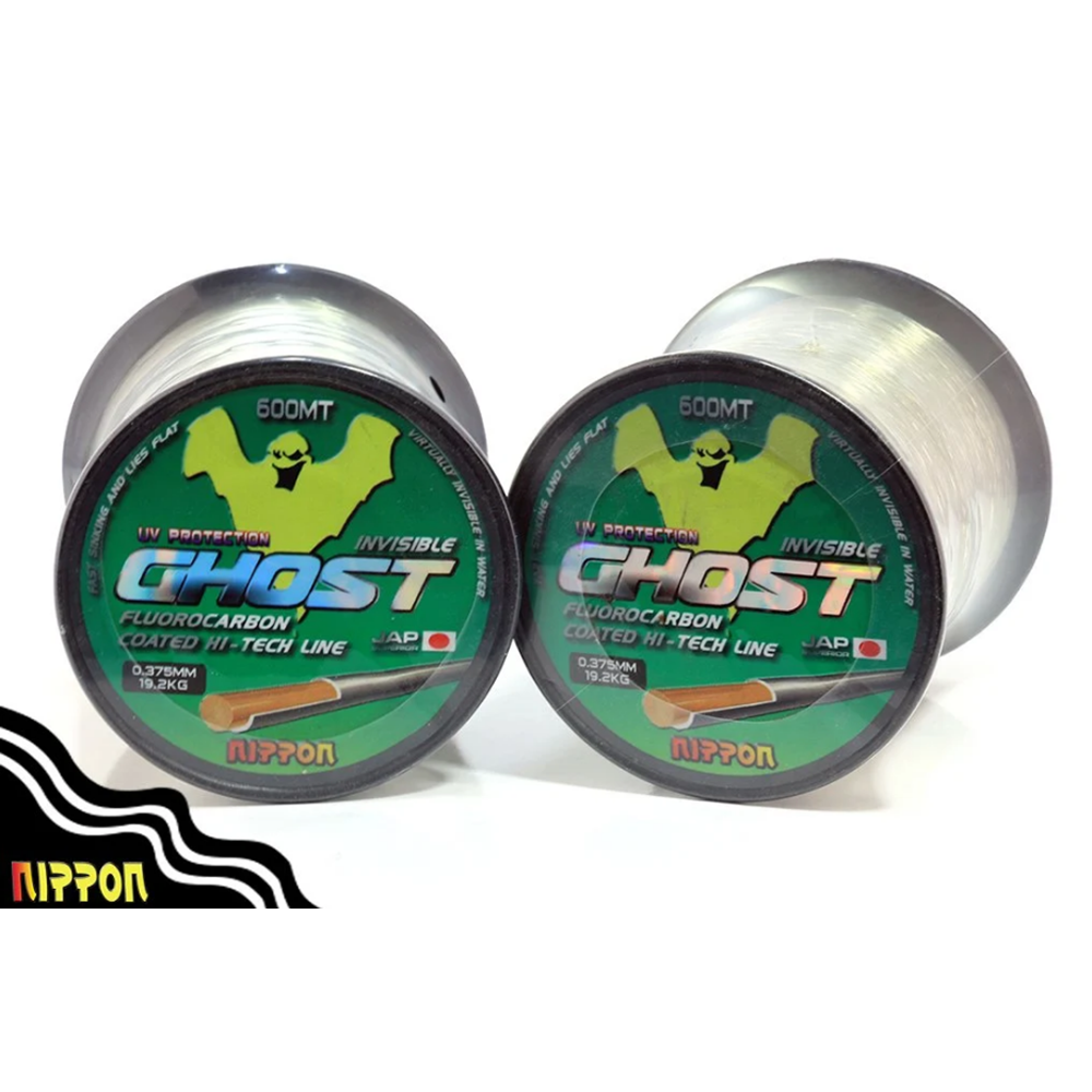 Nippon Ghost 600 mt FluoroCarbon Misina - 0.403MM