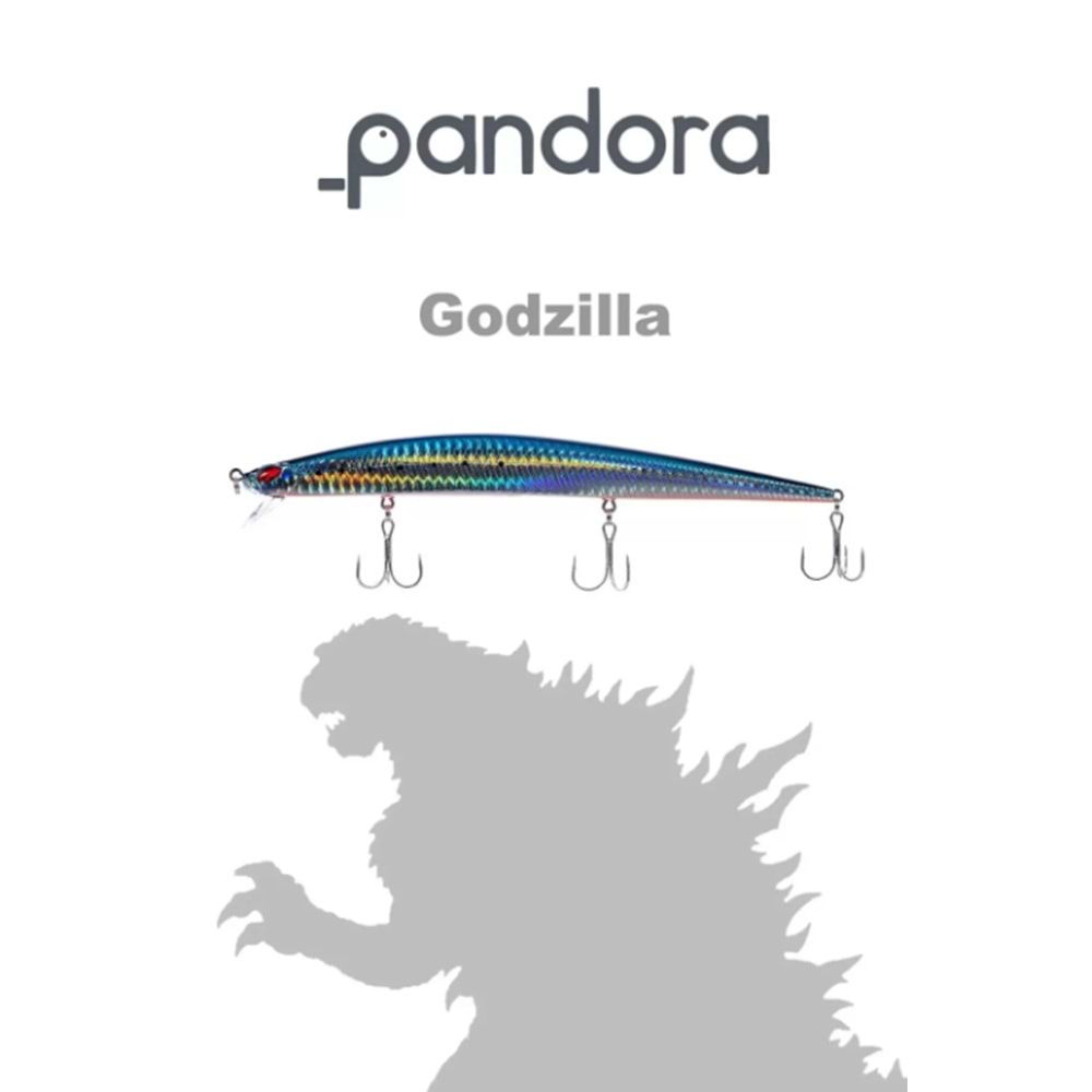 Pandora Balıkçılık Godzilla 175F Floating Maket Balık