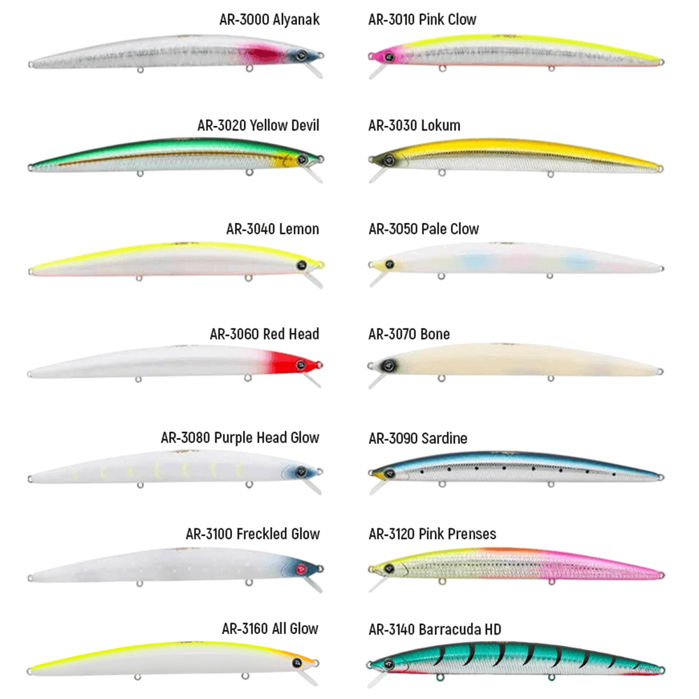 Hanfish Arıza 17 cm 30 gr Sinking Maket Yem