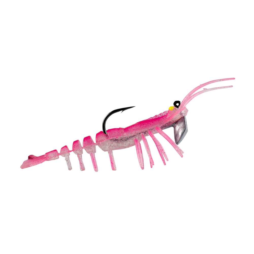 Hanfish Teke Shrimp Serisi 7.5 cm 7 gr Silikon Karides - PINK SHRIMP