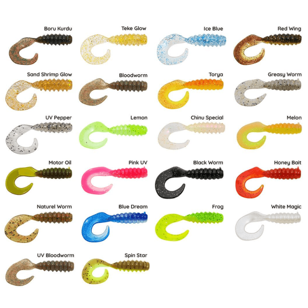 Hanfish Gurt 60mm LRF Silikon Yem