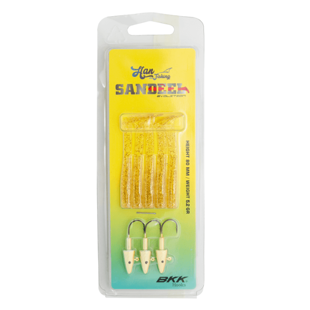 Hanfish Sandeel 8 cm 5.2 gr Silikon Yem - SL-810 SANDFISH