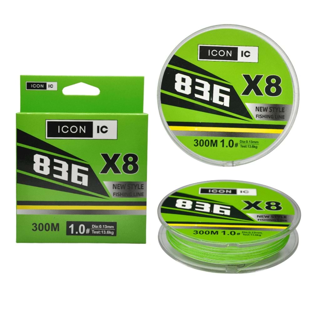 ICON-IC NEO 836 Chartreuse 300m İp Misina