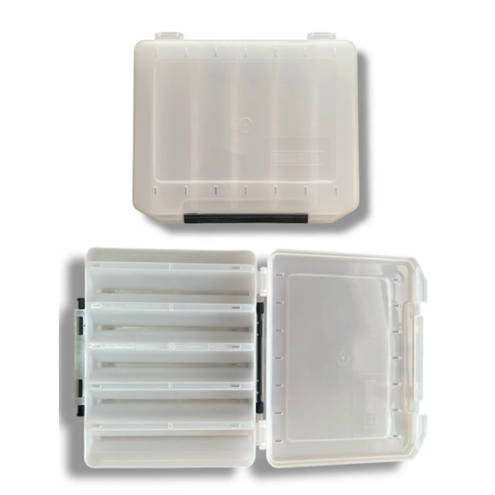 ICON-IC Çift Taraflı Suni Balık Kutusu 20cm x 16cm x 5cm - ŞEFFAF
