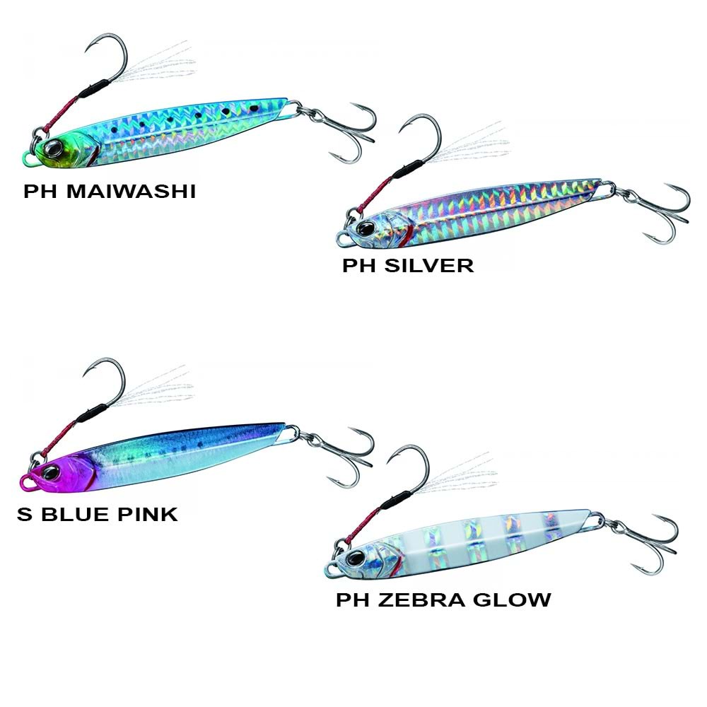 Daiwa Samurai Jig R 20 Jig Yem - UV REAL BLUE PINK IWASHI