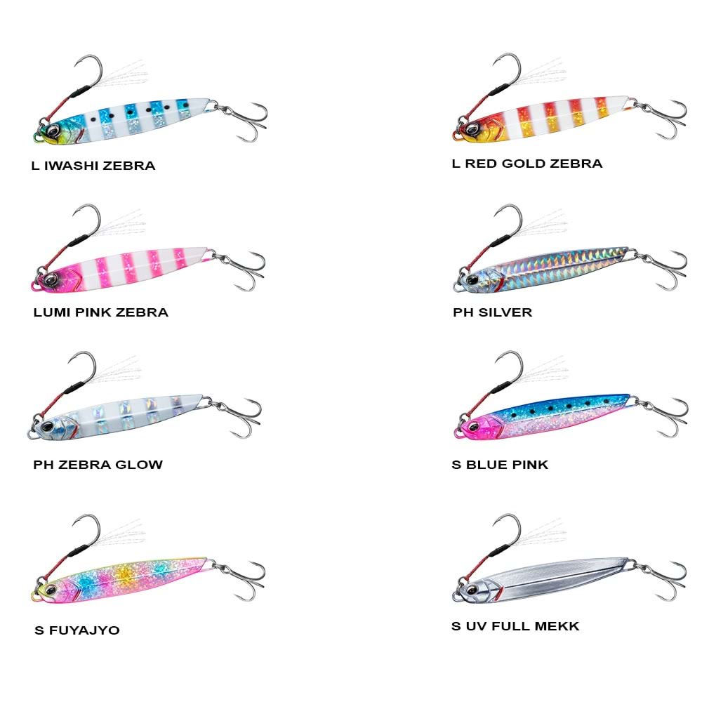 Daiwa Samurai Jig R 40 Jig Yem - UV REAL GREEN MACKEREL