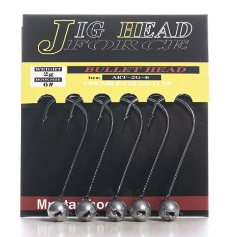 Caretta Force Jig Head Art (Mafsallı)