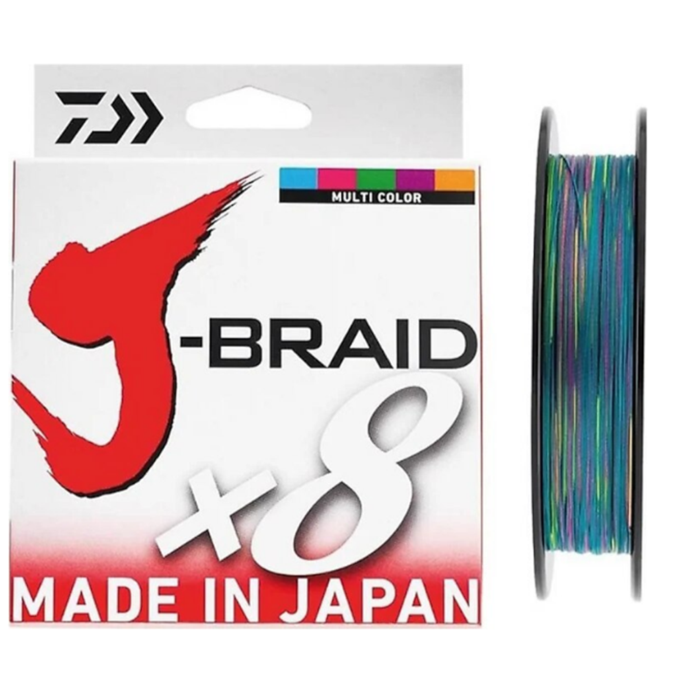 Daiwa JBraid 8B Multicolor 150m İp Misina - 0.16 MM