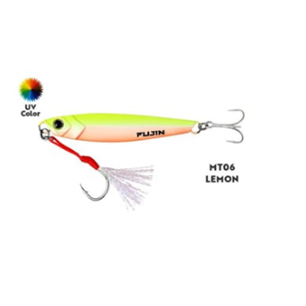 Fujin Jig-X 60gr Shore Jigging Jig Yem - MT06 LEMON