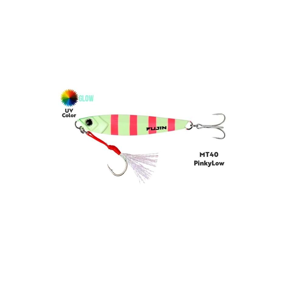 Fujin Jig-X 40gr Shore Jigging Jig Yem - MT40 PINKYLOW