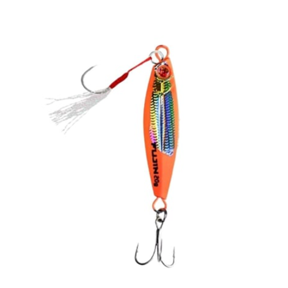 Fujin Jig-X 40gr Shore Jigging Jig Yem - MT49 PRISM ORANGE