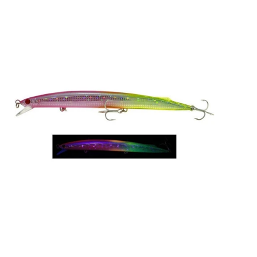 Fujin Kingjerk Sinking 19cm 34gr Maket Balık - DOUBLE PINK CHART