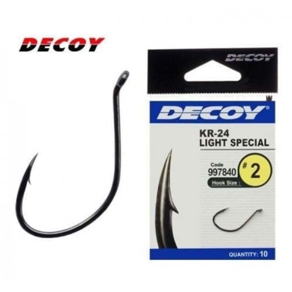 DECOY KR-24 Light Special Black Nickel Olta Kancası