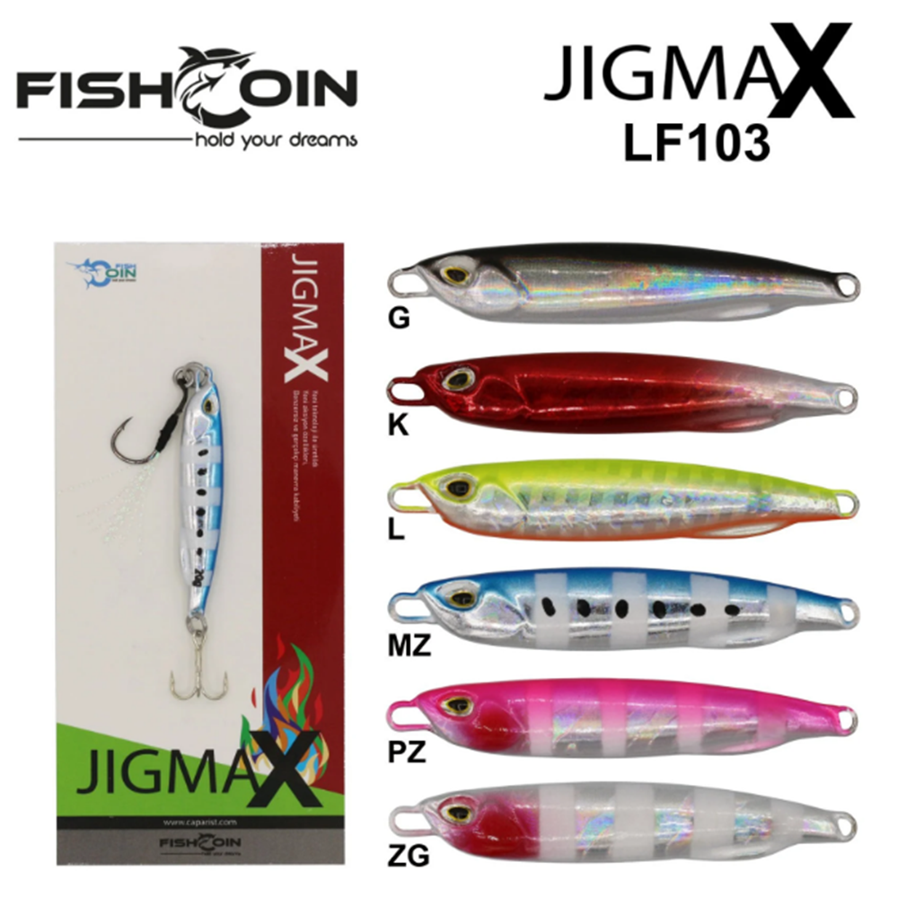 Fishcoin Jigmax LF103 40 gr Jig Yem - MZ