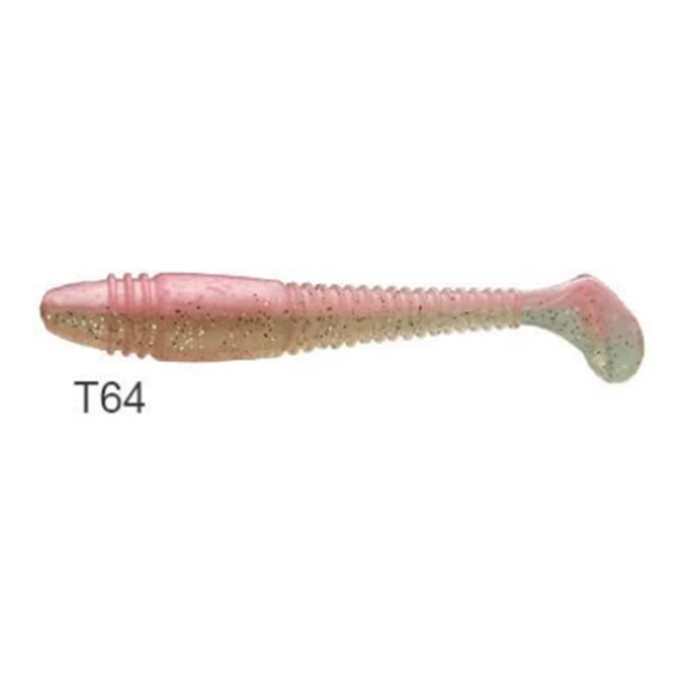 Lucky John Tioga Fat 3.9'' (9.91 cm) 5P Silikon Yem - T64