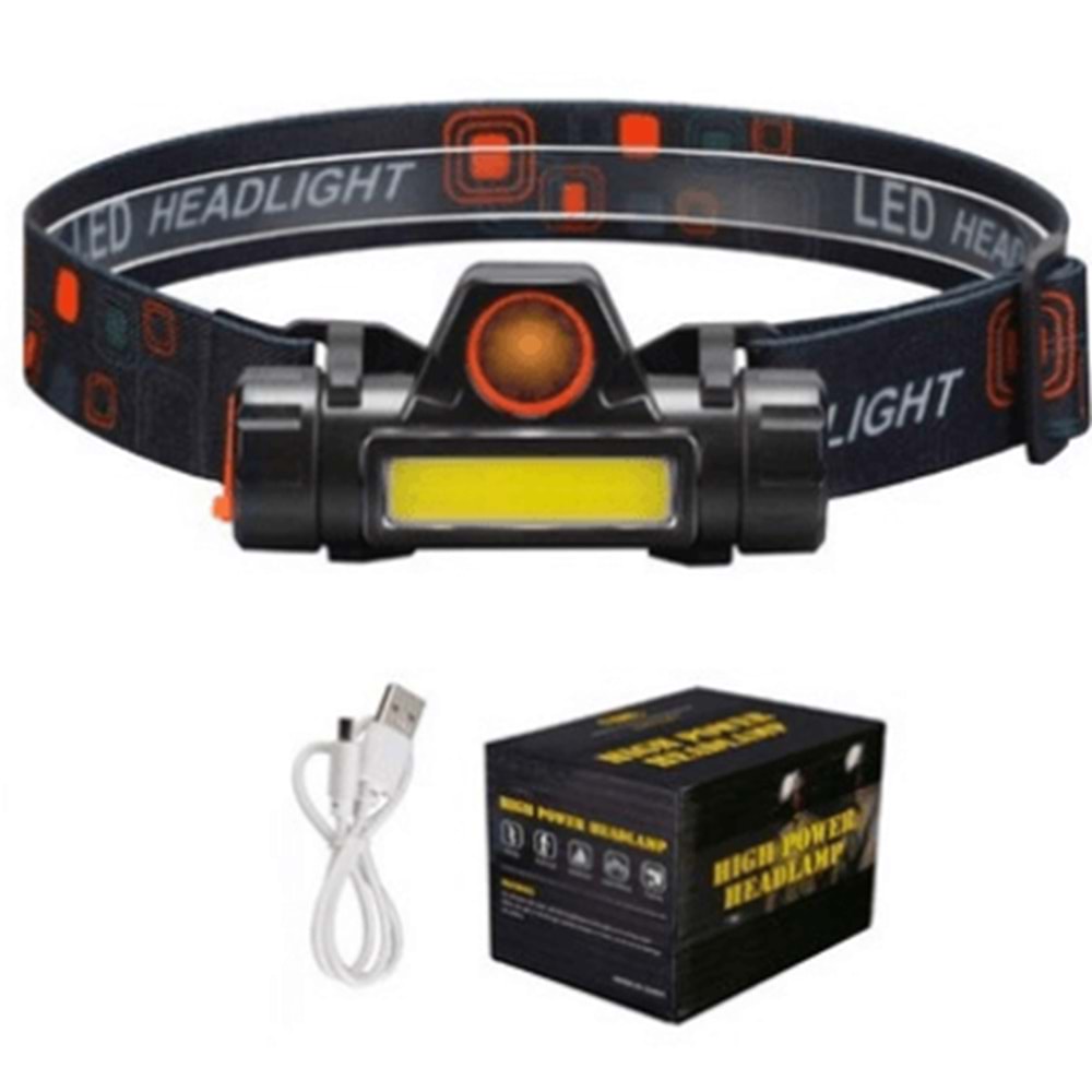 High Power Şarjlı Ledli Kafa Lambası 101