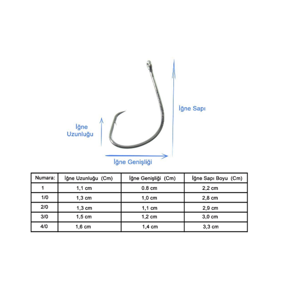 Marlin V7381 Cırcle HC BN İğne - 3/0