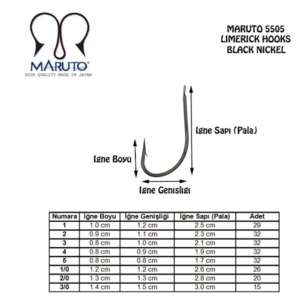 Maruto 5505 Bronz Olta İğnesi - 4