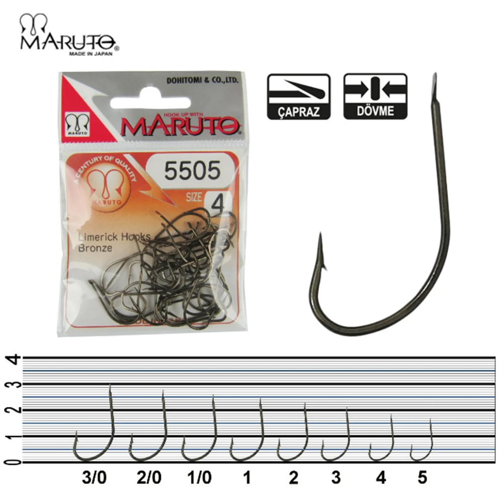 Maruto 5505 Bronz Olta İğnesi - 5