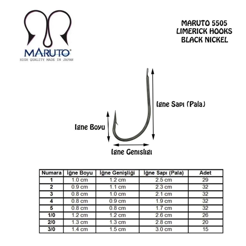 Maruto 5505 Bronz Olta İğnesi