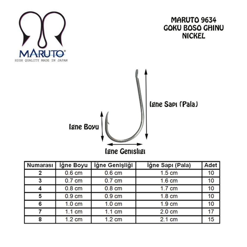 Maruto 9634 Bn İğne - 6