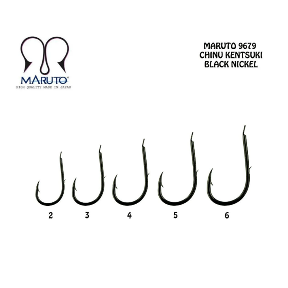 Maruto 9679NS Siyah Nikel Olta İğnesi - 6