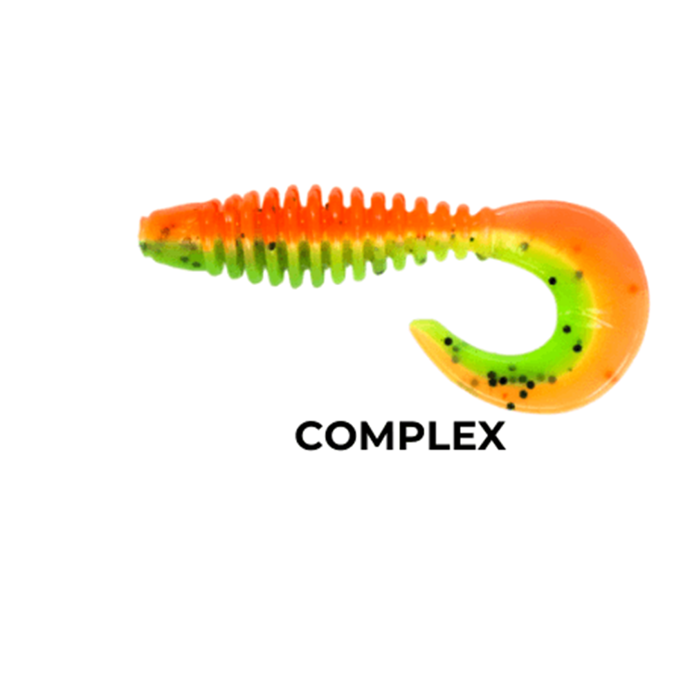 Caretta Curly 5 Cm Silikon Yem - COMPLEX