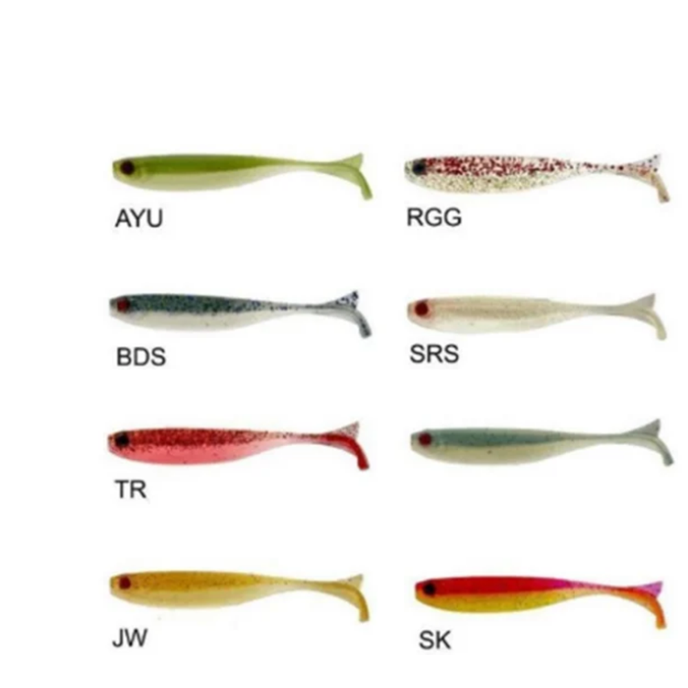 Mustad Mezashi Z-Tail Minnow Sahte Balığı 5cm 6lı - IW