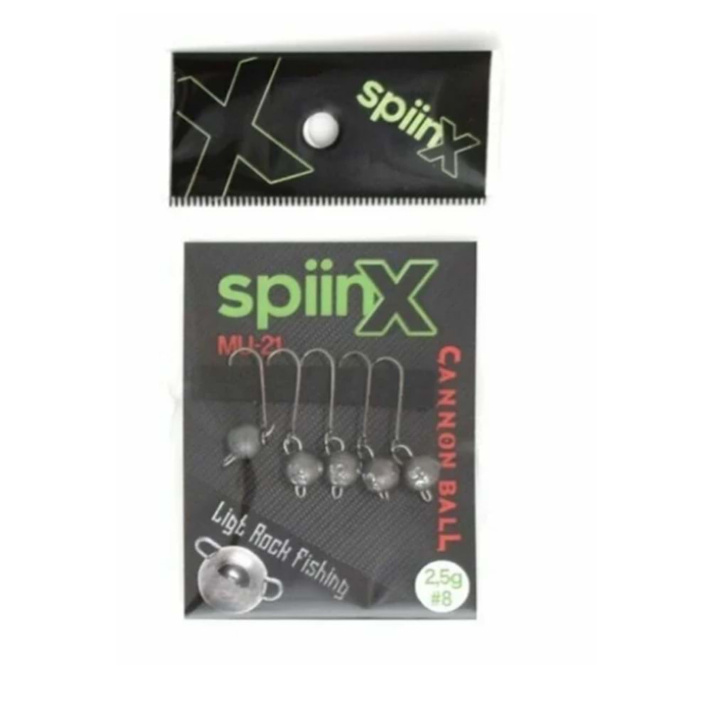 Spiinx Cannon Ball Jig Head Ham 4p