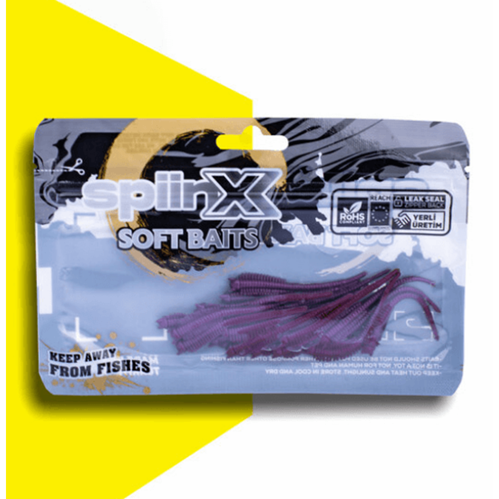 Spiinx Sandworm 6cm 18p Silikon Yem - D.N