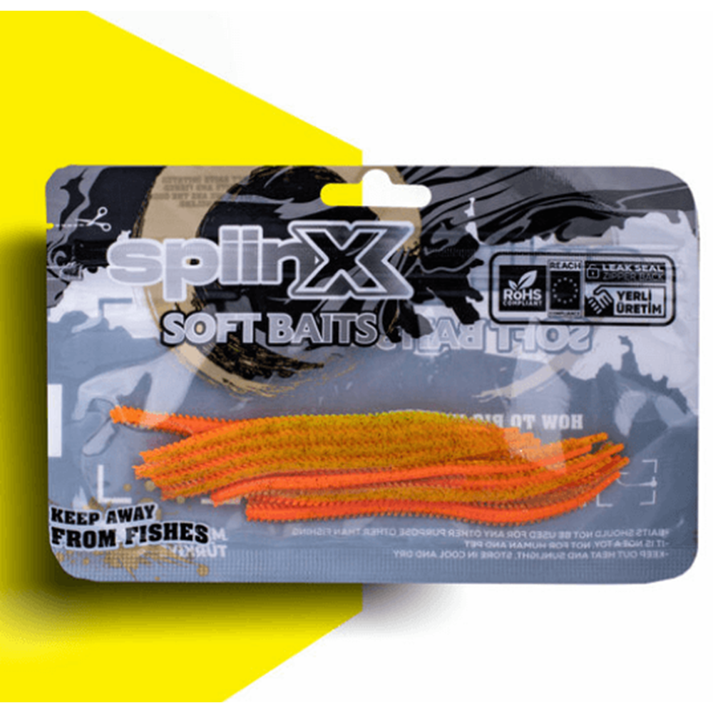 Spiinx Isome 11cm 14p Silikon Yem - FIRE TIGER
