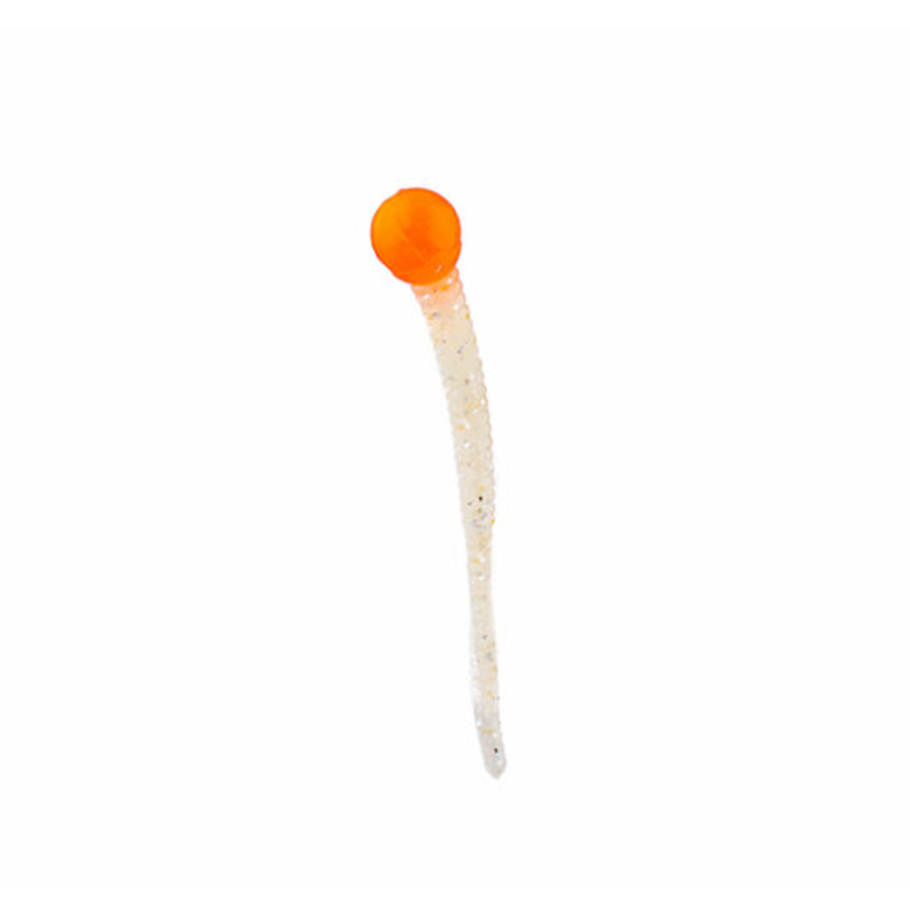 Spiinx Mice Tail 8cm 12p Silikon Yem - GLOW ORANGE GUM