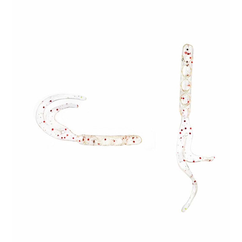 Spiinx Bendura 9,5CM 5P Silikon Yem - CLEAR SECRET GLOW