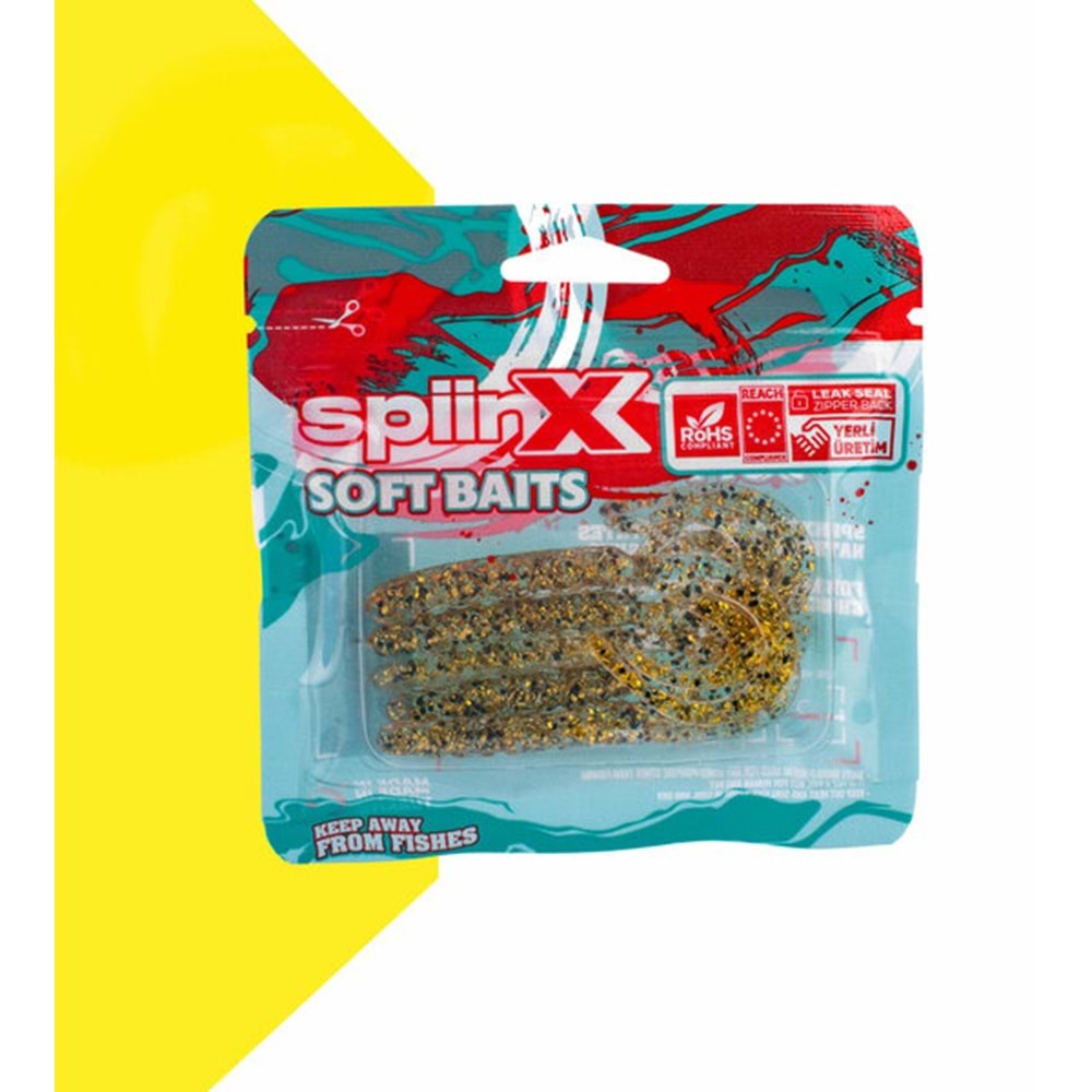 Spiinx Bendura 9,5CM 5P Silikon Yem - GOLDEN EYE