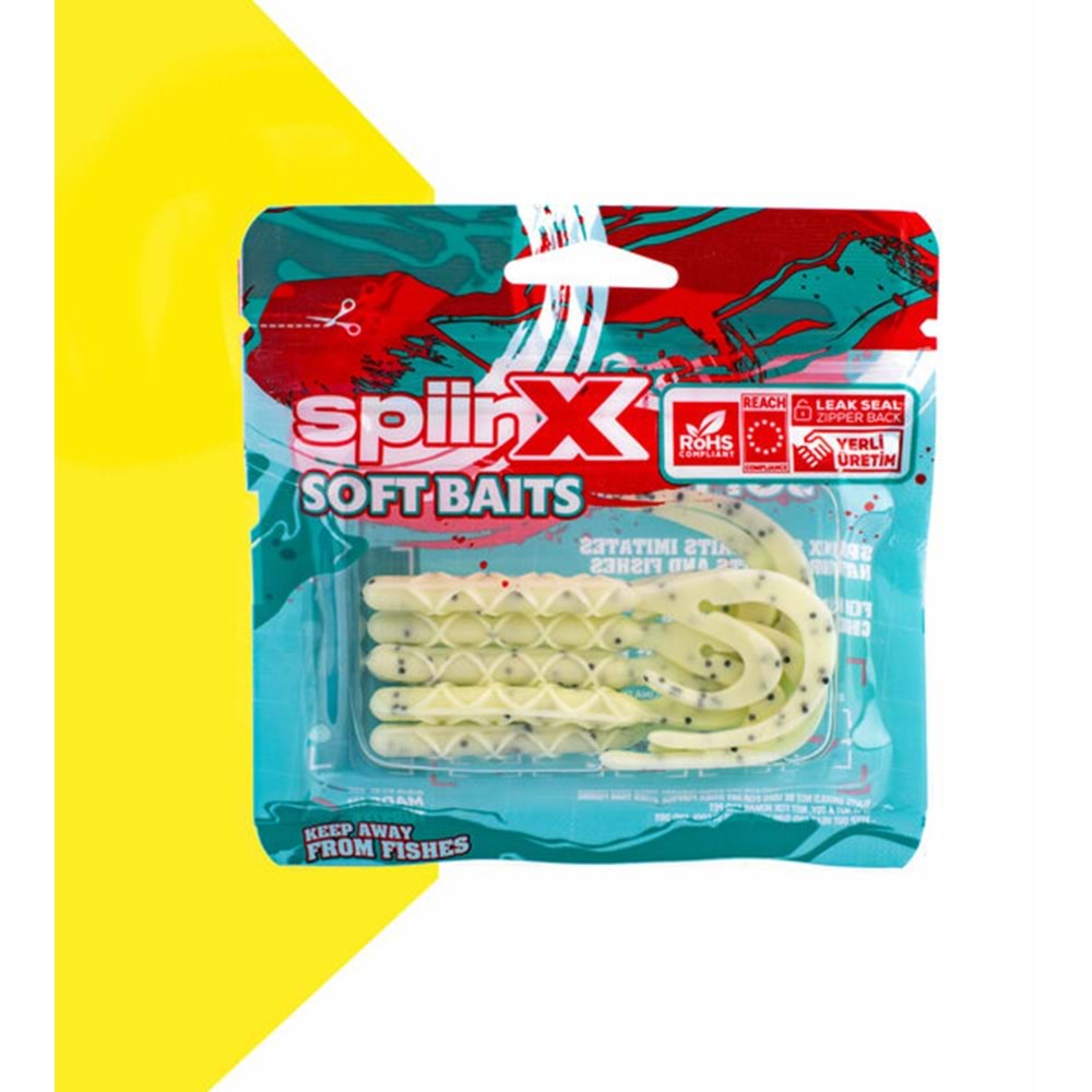 Spiinx Bendura 9,5CM 5P Silikon Yem - ICE CREAM