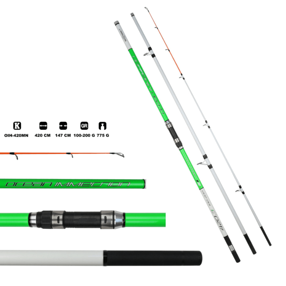 Sunset Ocean Immersion Hybrid 420 MN Surf Kamışı 100-200 gr