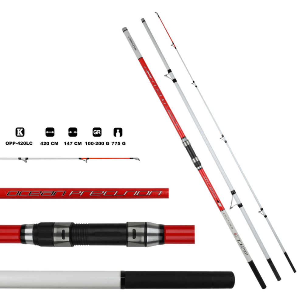 Sunset Ocean Precison Power 420LC Surf Kamışı 100-200 gr