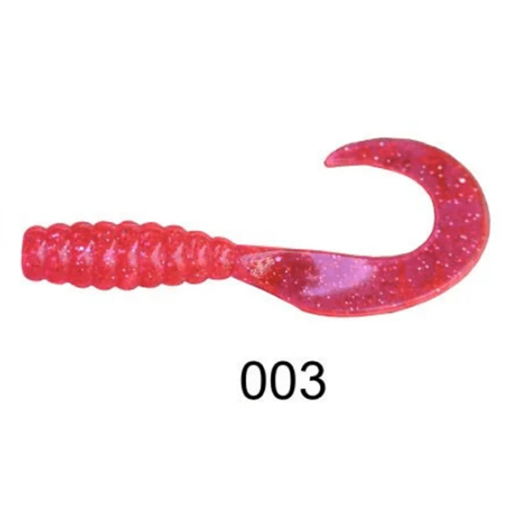 River Twister Tail 6 cm 10pcs Silikon Yem - 3