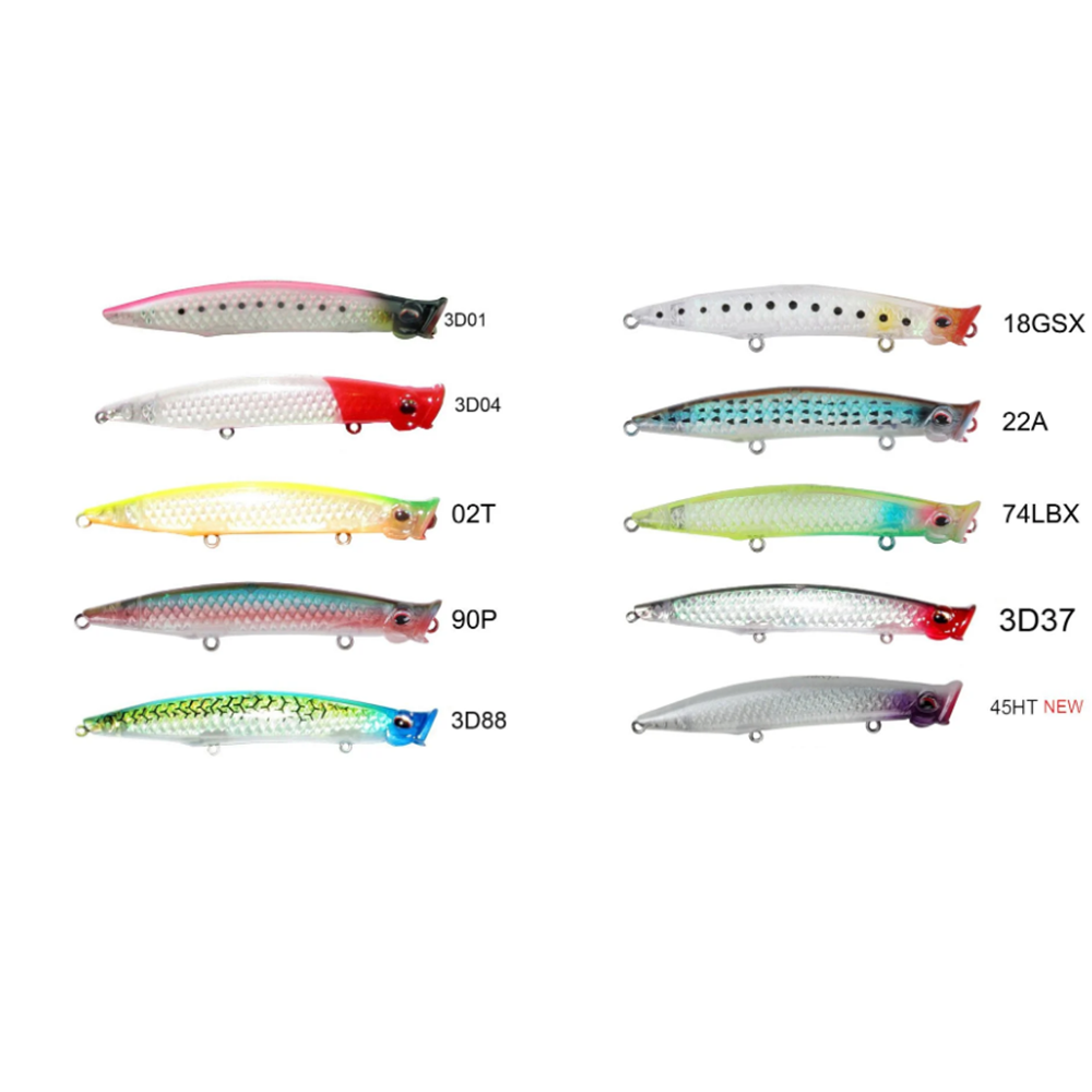 River Pop'n Catch 3D 90 9cm 8Gr Popper Maket Yem - 3D02T