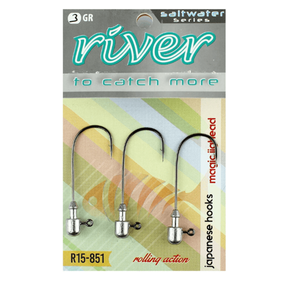 River Magic Jig Head 3P - 10GR