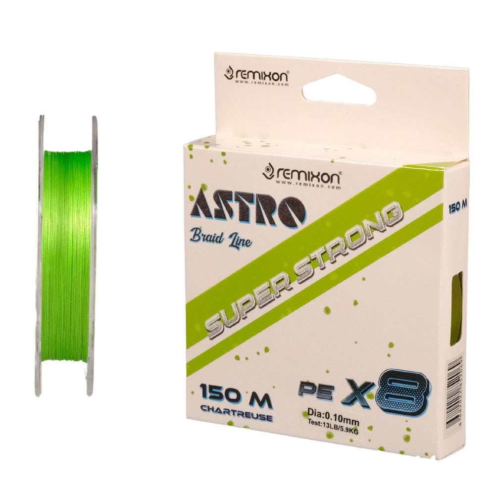 Remixon Astro PE 8X 150m Chartreuse İp Misina - 0.16MM