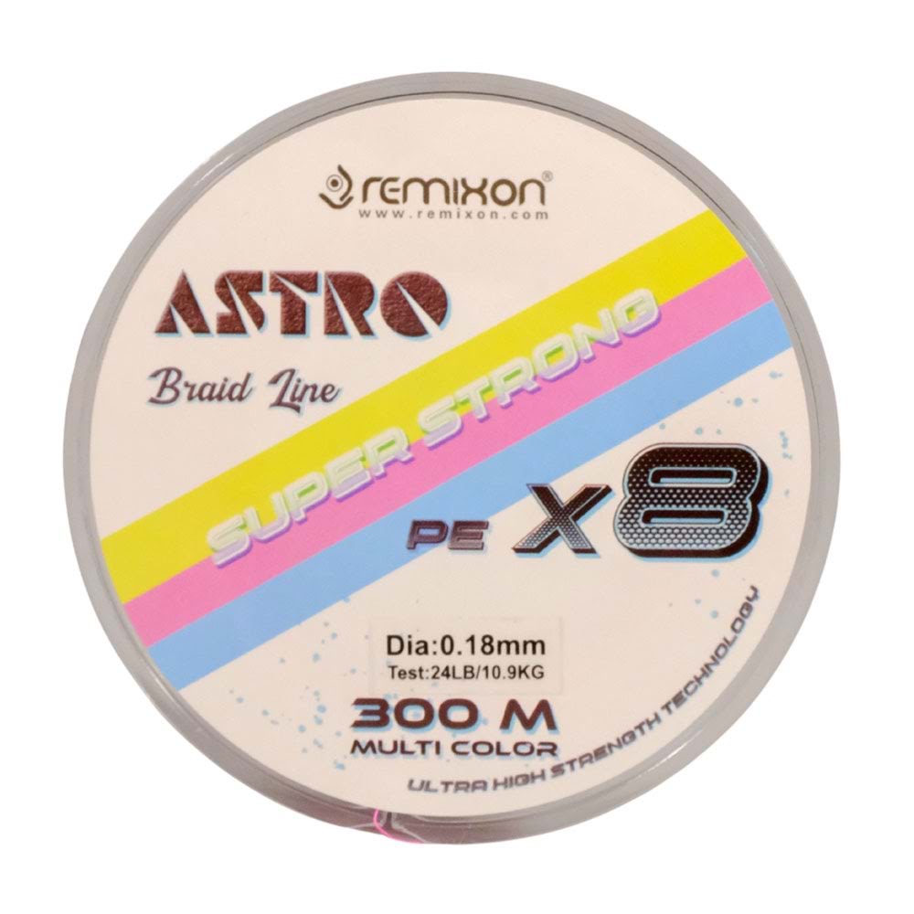 Remixon Astro 8X 300m M.Color İp Misina - 0.25MM