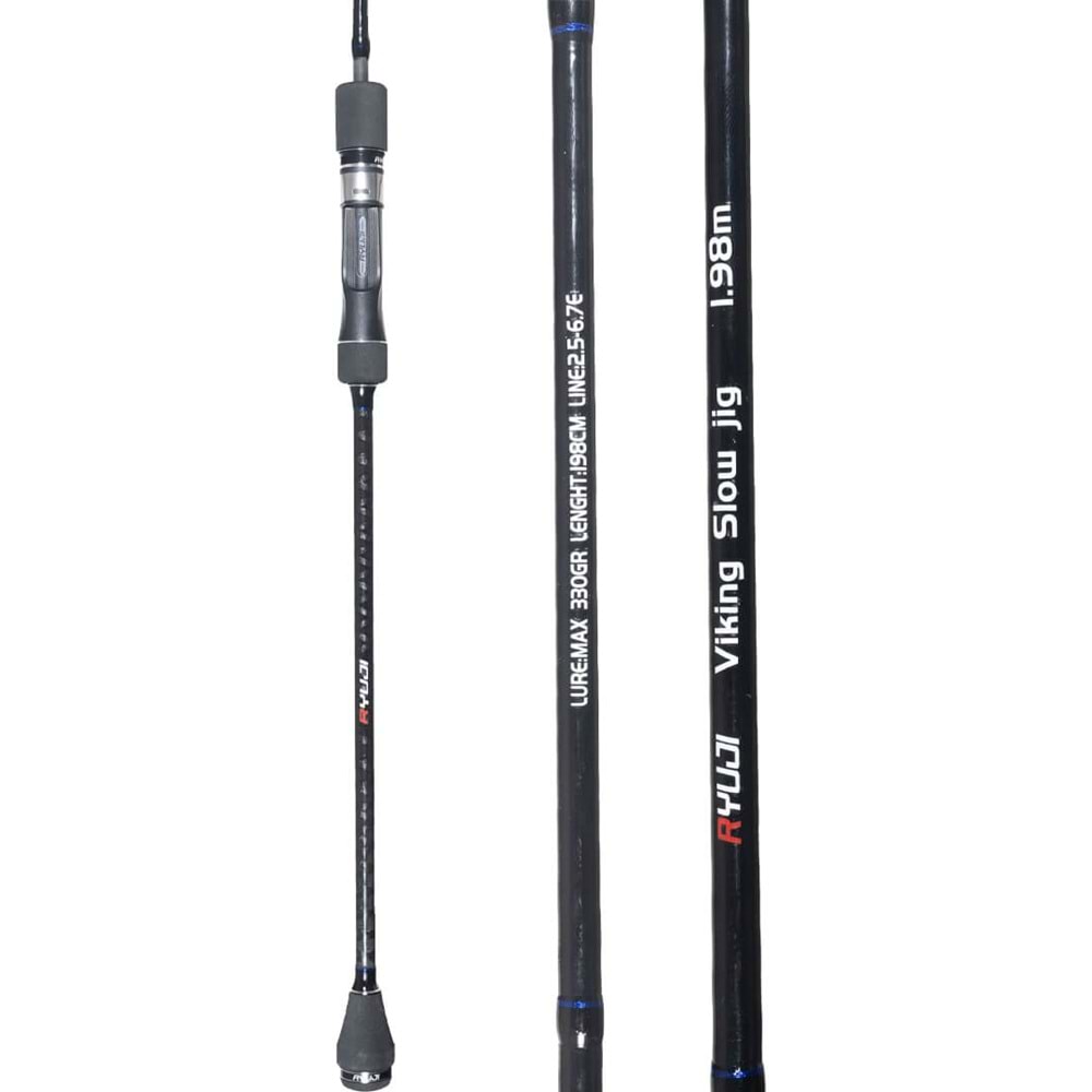 Ryuji Viking Fuji Sp 1.98m Max 330gr 2p Slow Jig Kamış