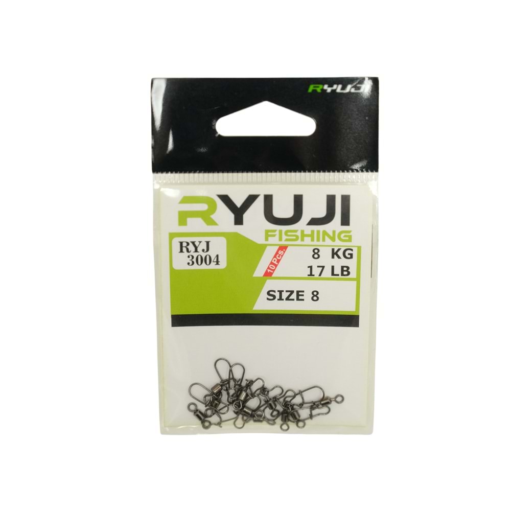 Ryuji RYJ 3004 Klipsli Fırdöndü (10 Adet) - 1
