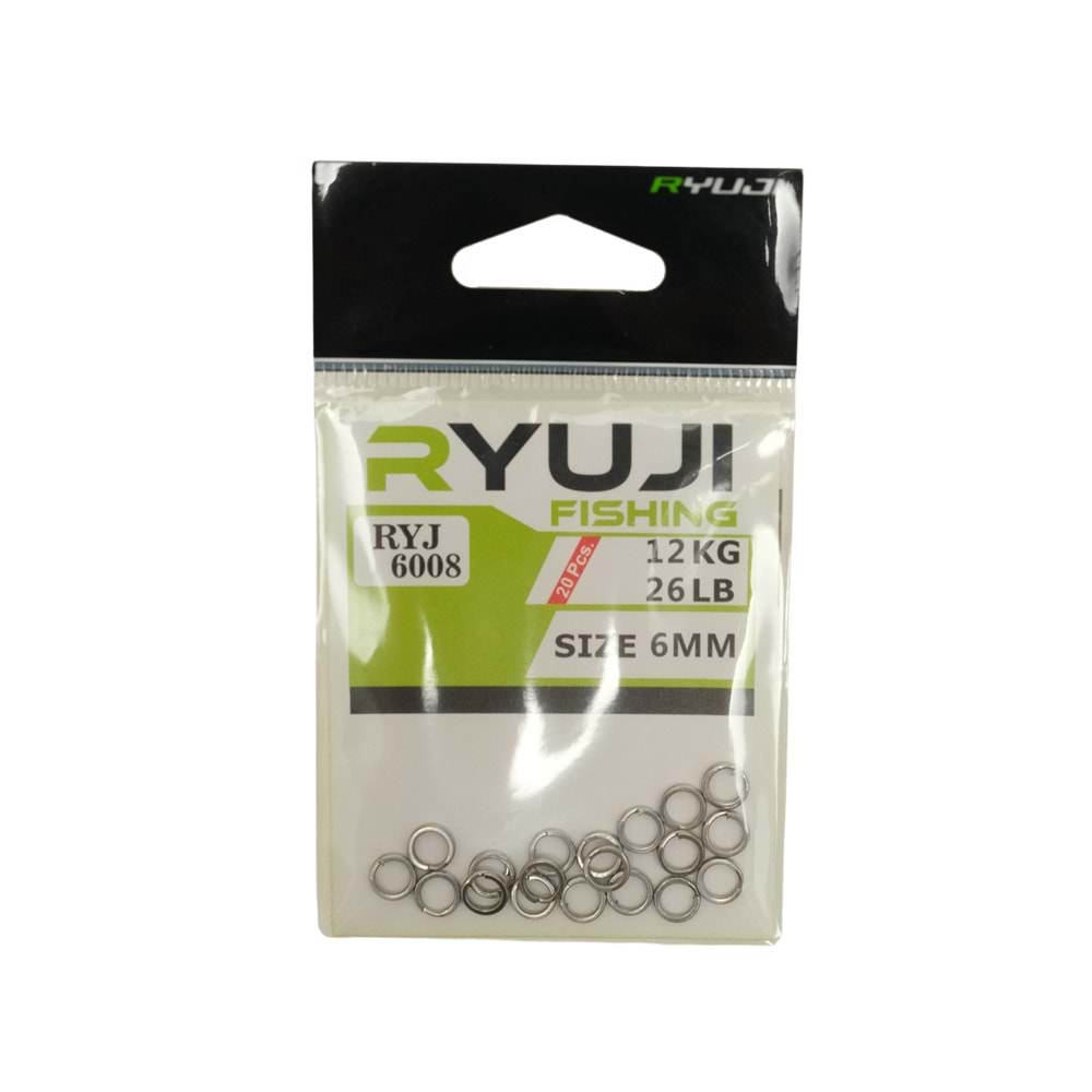 Ryuj RYJ 6008 Halka (20 Adet) - 6 MM