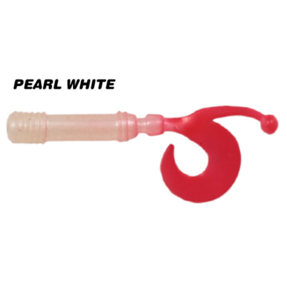 Ryuji Baby Curtail 4.3CM Kokulu Silikon Yem - PEARL WHITE