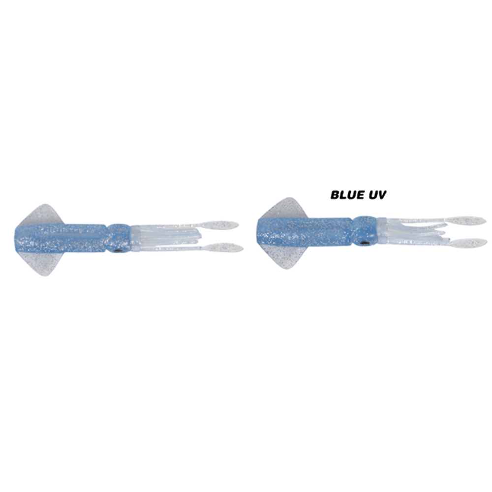 Ryuji Calamari Yedek Silikon Yem 10,5 GR 20 CM - BLUE UV