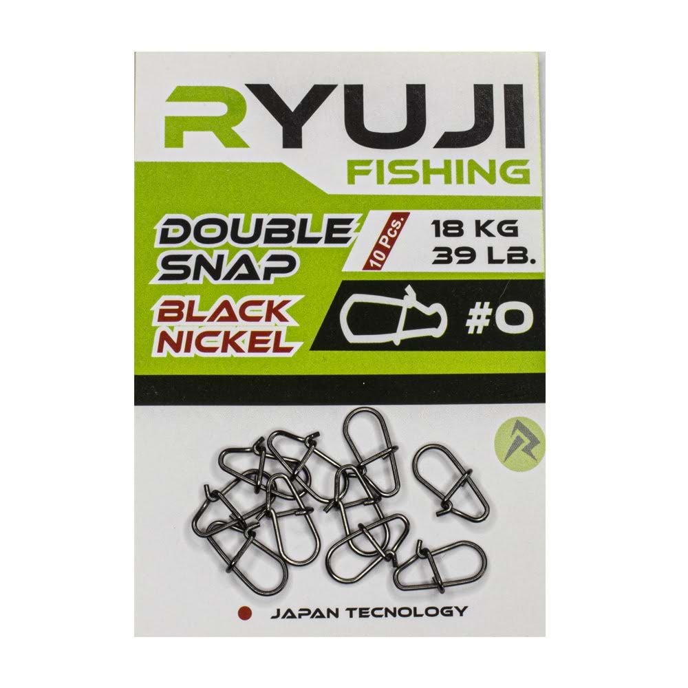 Ryuji Double Snap Klips (10 Adet) - 0